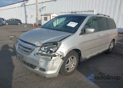 2006 Honda Odyssey Ex-L from USA, damaged, VIN 5FNRL38786B432816